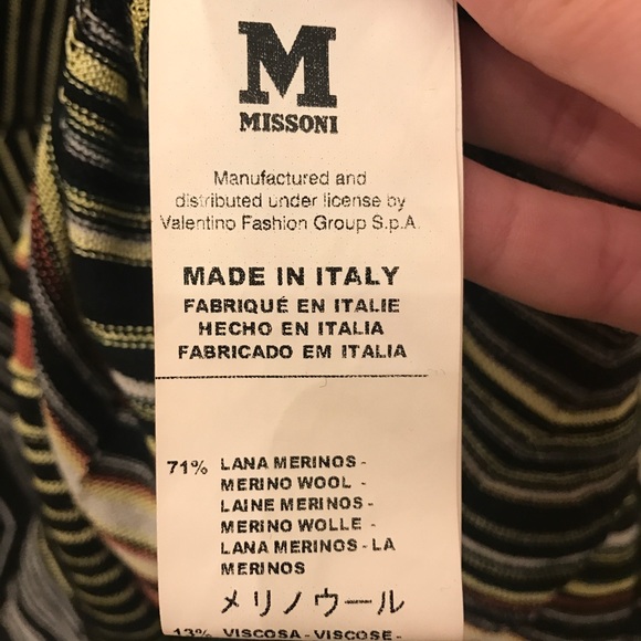 Missoni Designer Knit Dress Cowl Neck - Picture 7 of 8